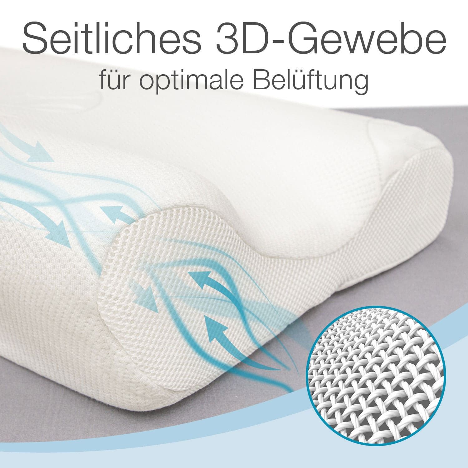 Bestschlaf Seitenschläfer-Kopfkissen