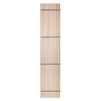 Lattenwand divider voor buiten 236x50 cm, dikte 34mm
