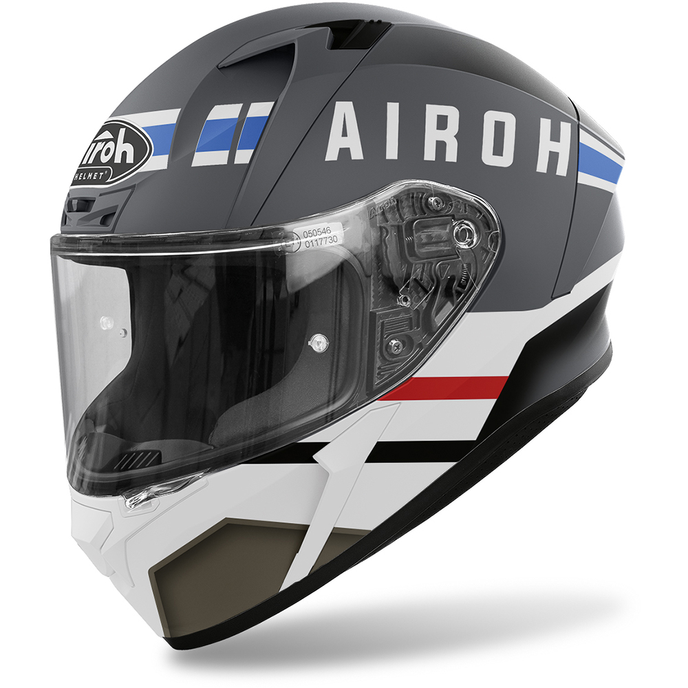 Airoh - Casque Valor Craft Gris Mat / Blanc