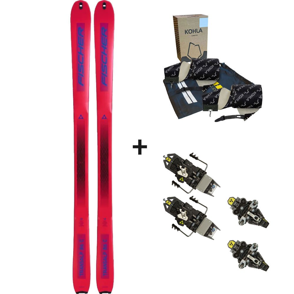 Fischer Transalp 86 Carbon 22/23 Tourenski Komplettset & Fischer Bindung & Fell