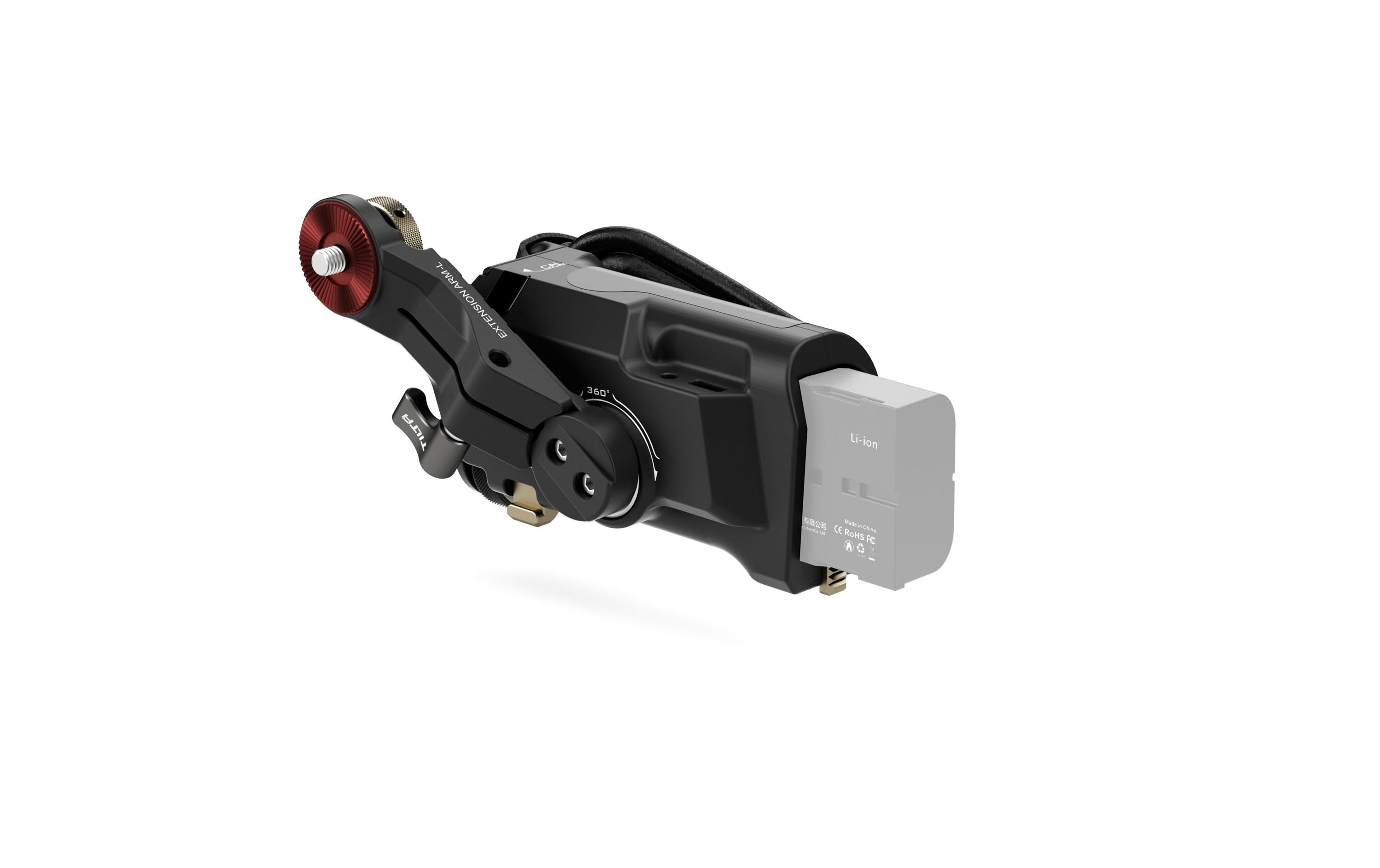 Right Side Advanced Focus Handle Type V - Schwarz<br>Wird an der rechten Seite der Tiltaing-Kamerakäfige befestigt