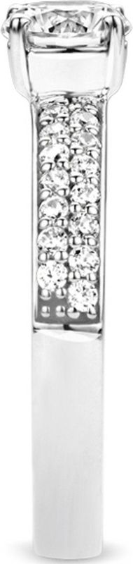 TI SENTO Milano Ring - Gerhodineerd Sterling Zilver - Zilver
