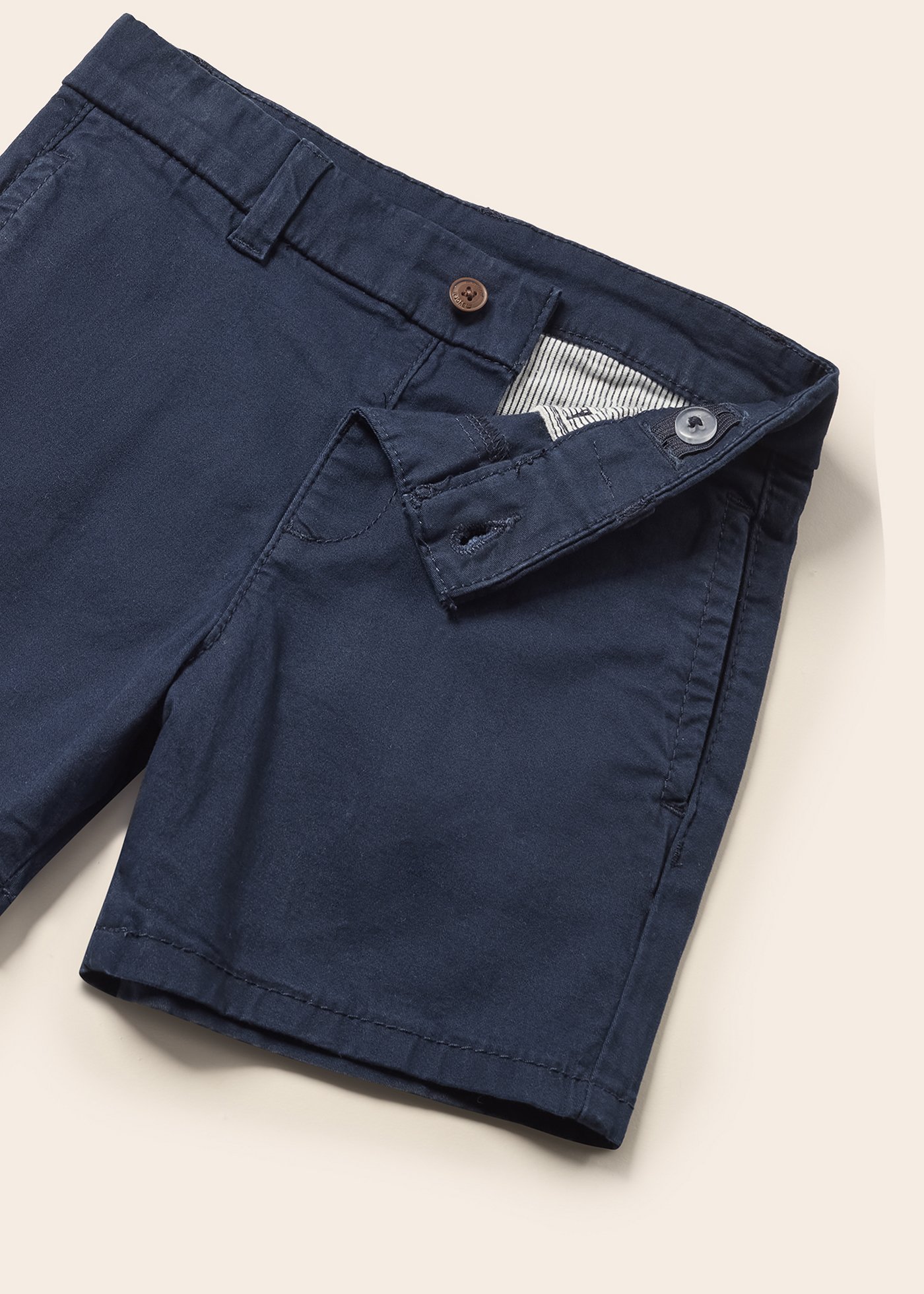 shorts básicos de sarja para bebês