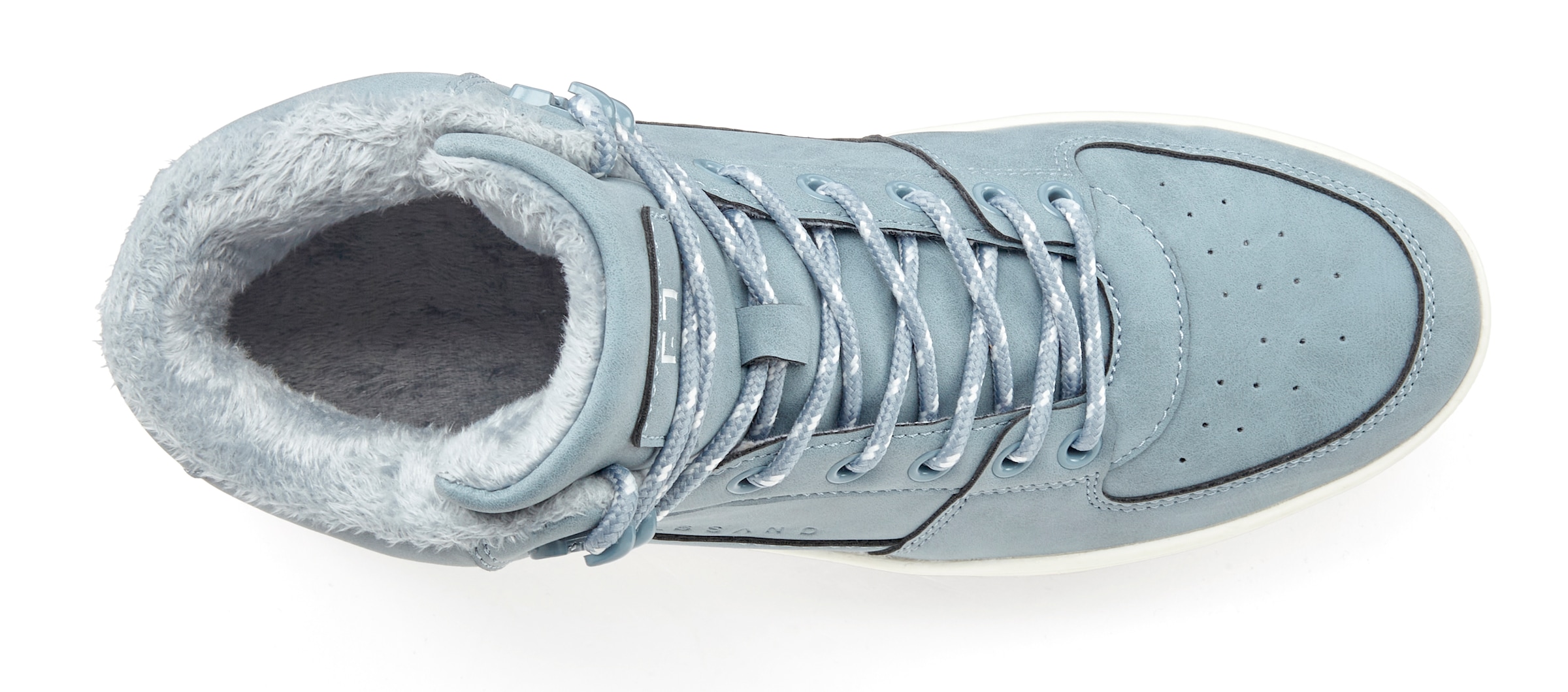 Elbsand Sneaker  mit kuscheligem Warmfutter, Freizeitschuh, Halbschuh, High Top Sneaker