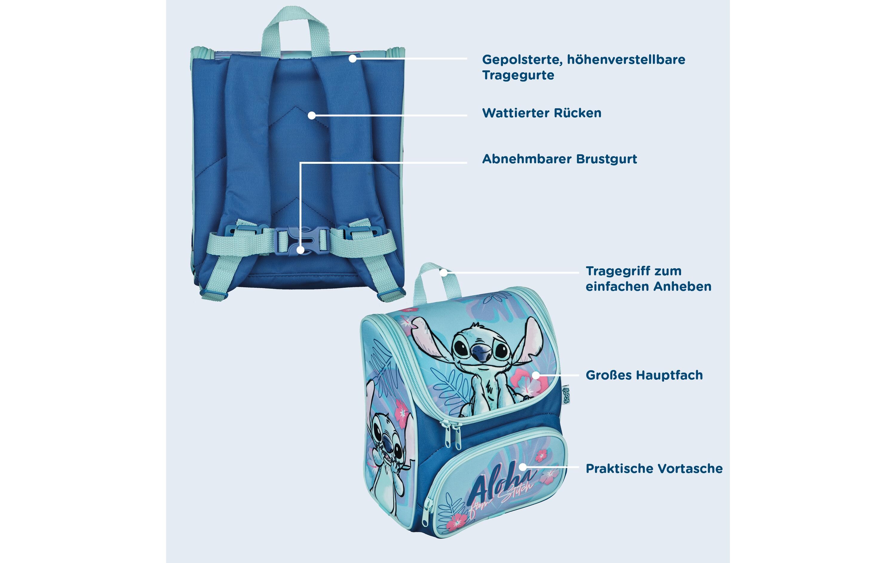 Rucksack Cutie Lilo & Stitch 6.5 lRucksack für den Kindergarten