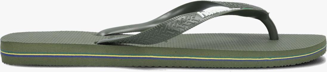 HAVAIANAS groene havaianas teenslippers brasil logo