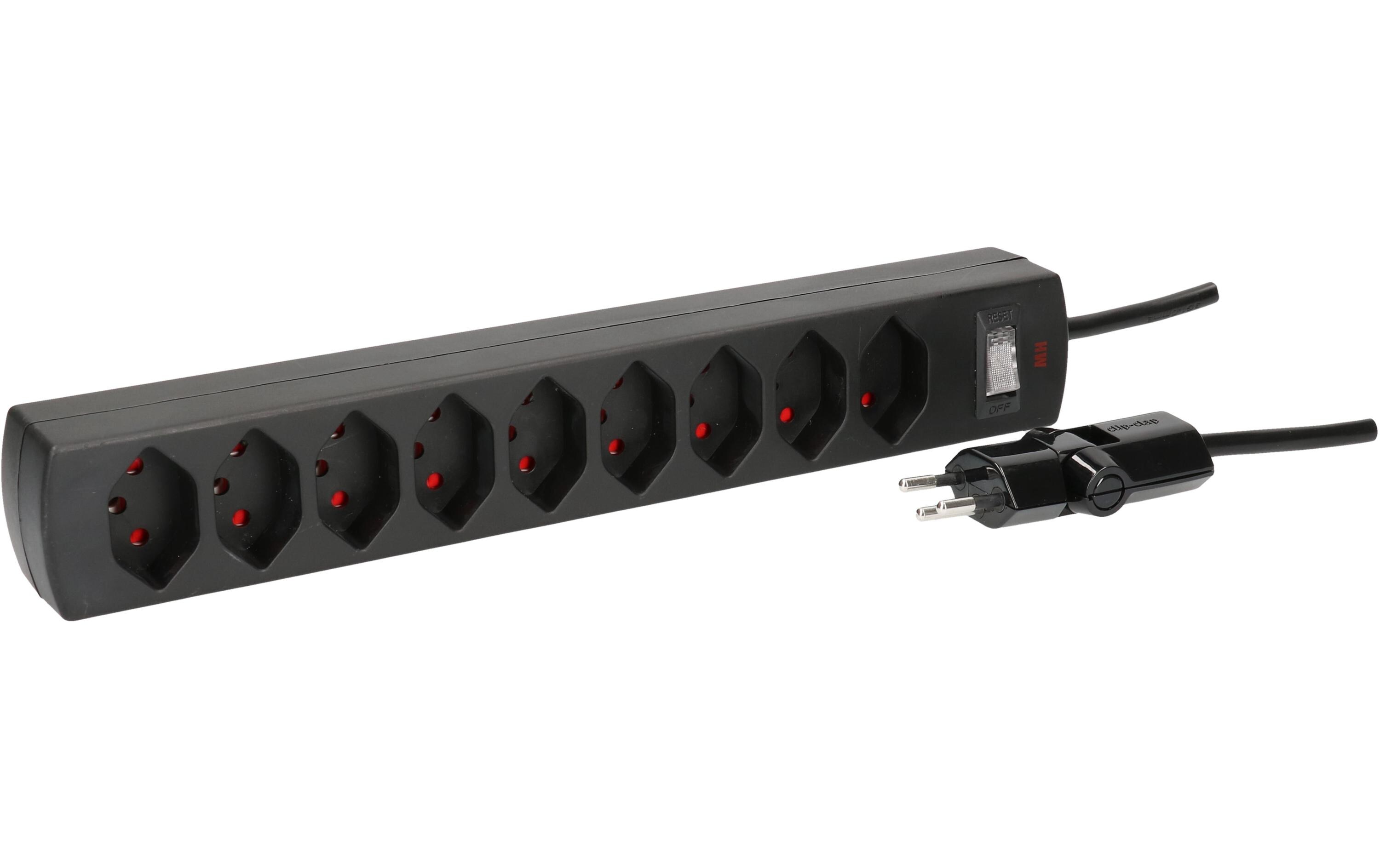 Steckdosenleiste Safety-Line 9x T13Steckdosenleiste 9x T13 Stecker