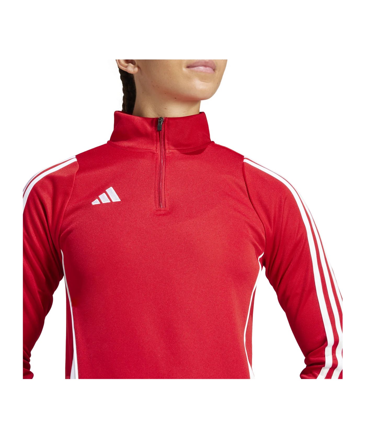 adidas Tiro 24 Trainingstop Damen Rot Weiss