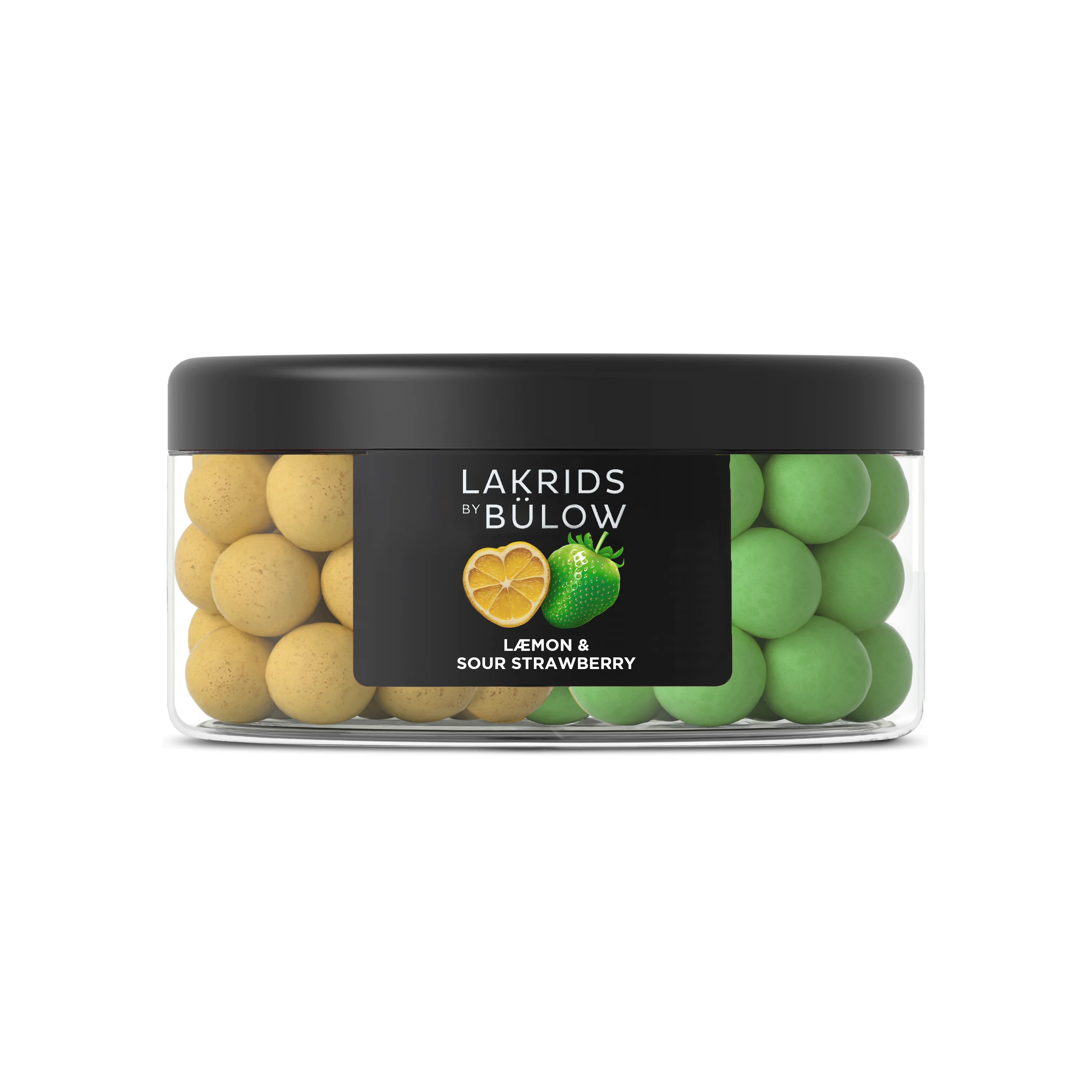 Lakrids by Bülow  Summer mixed, large - Læmon/Sour Strawberry