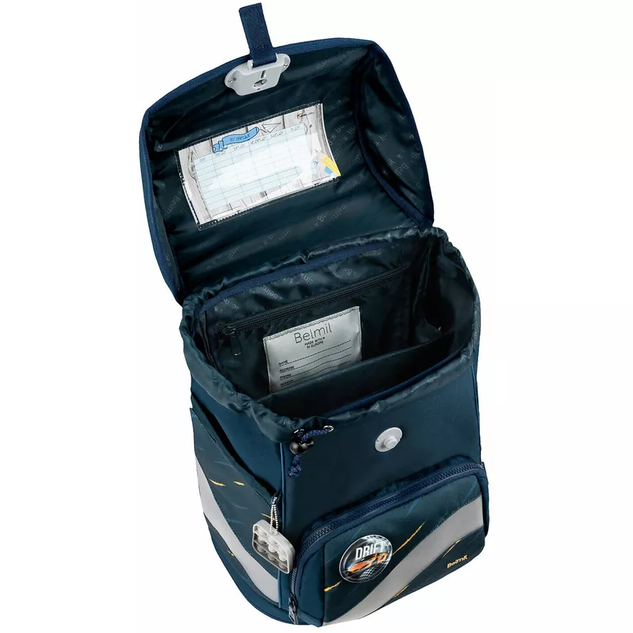 Belmil Schulranzen Premium Smarty Plus Set 5-teilig Orion Blue