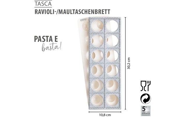 GEFU Pasta-Formscheiben »Tasca 3-teilig, eckig«