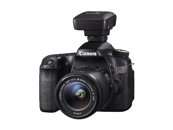 Canon EOS 70D - Digitalkamera - SLR - 20.2 MP - APS-C - 1080p - 3x optisk zoom EF-S 18-55 mm IS STM objektiv - Wireless LAN