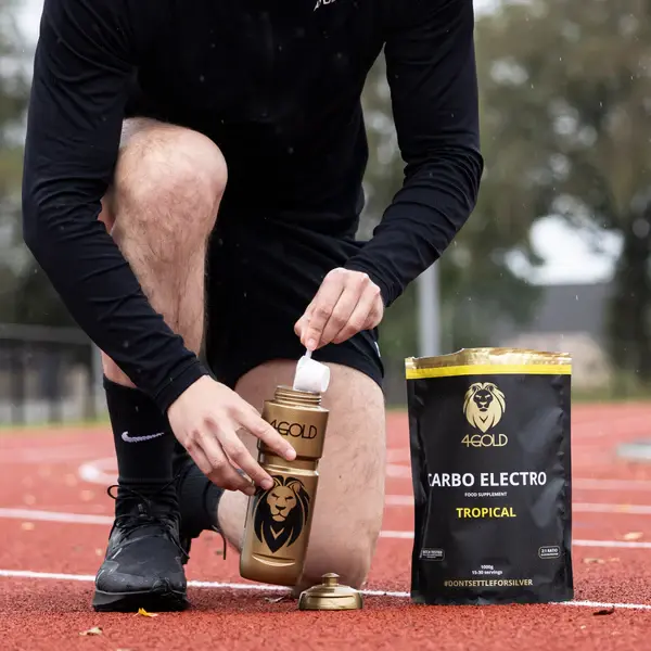 4GOLD Carbo Electro Sportdrank Tropical 500 gram