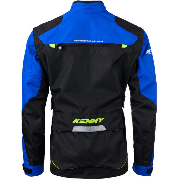 Kenny - Veste Titanium Navy / Noir / Jaune fluo