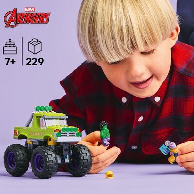 LEGO Super Heroes 76312 Hulk-monstertruck mot Thanos