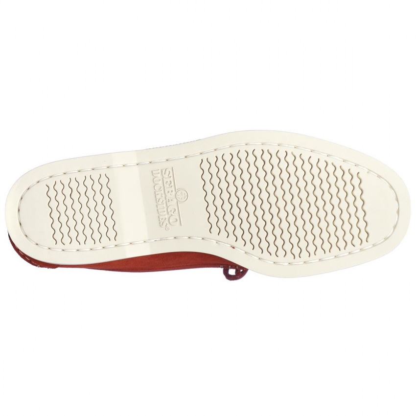 DOCKSIDES SCHOODIC BEAT OUT Red-Mocassins pour homme en cuir suede