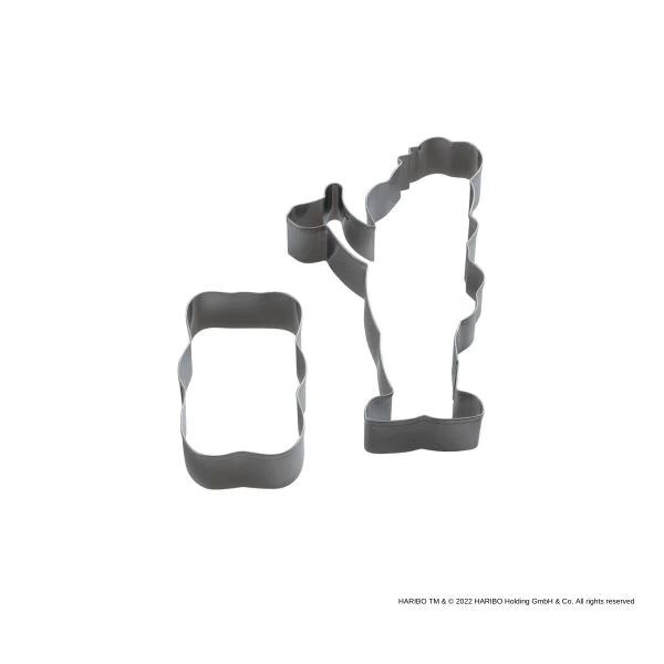 Lot de 2 emporte-pièces nounours par Haribo Zenker