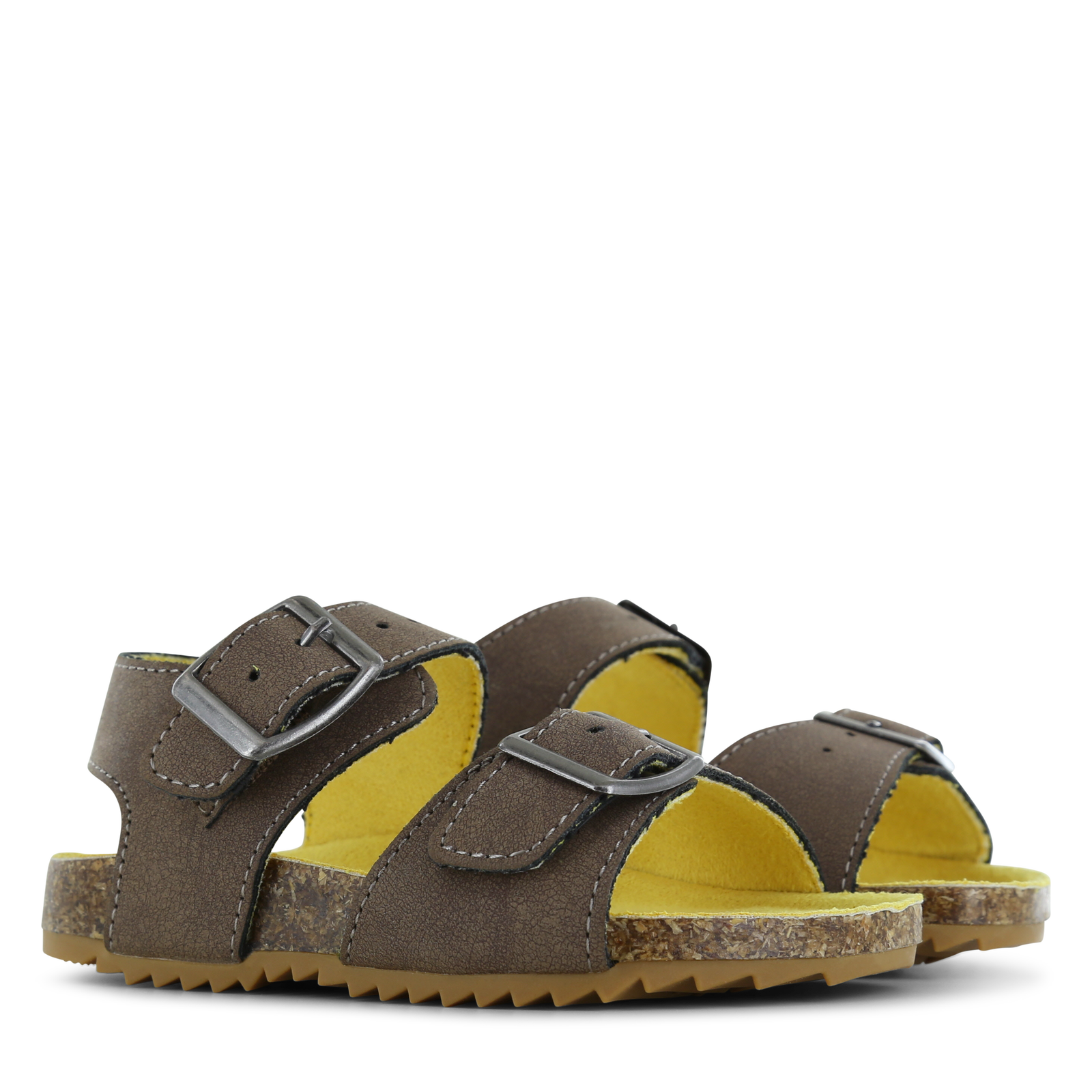 Go Bananas sandaal – Dark Taupe Microleer | Jongens schoenen