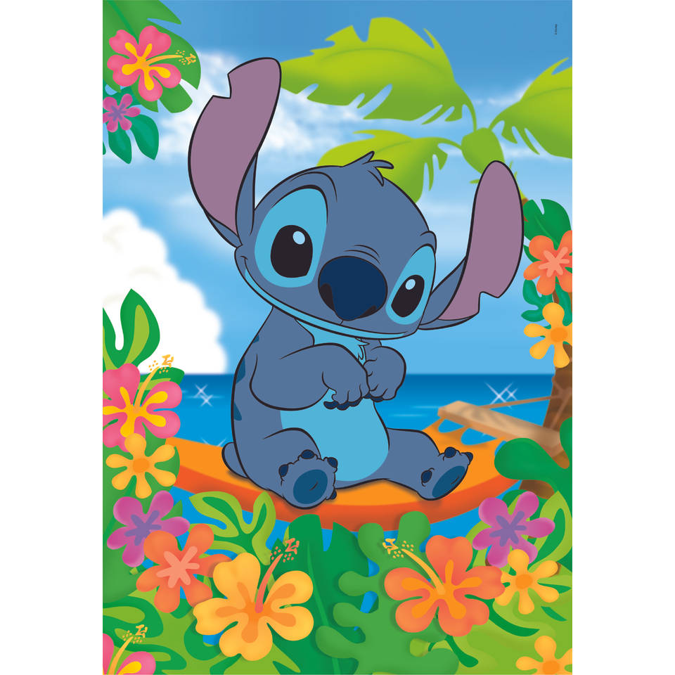 Clementoni Disney Stitch 1 super puzzel - 104 puzzelstukjes