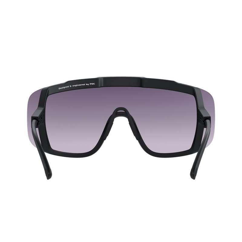 POC Devour cykelbriller uranium black/clarity road/partly sunny gold