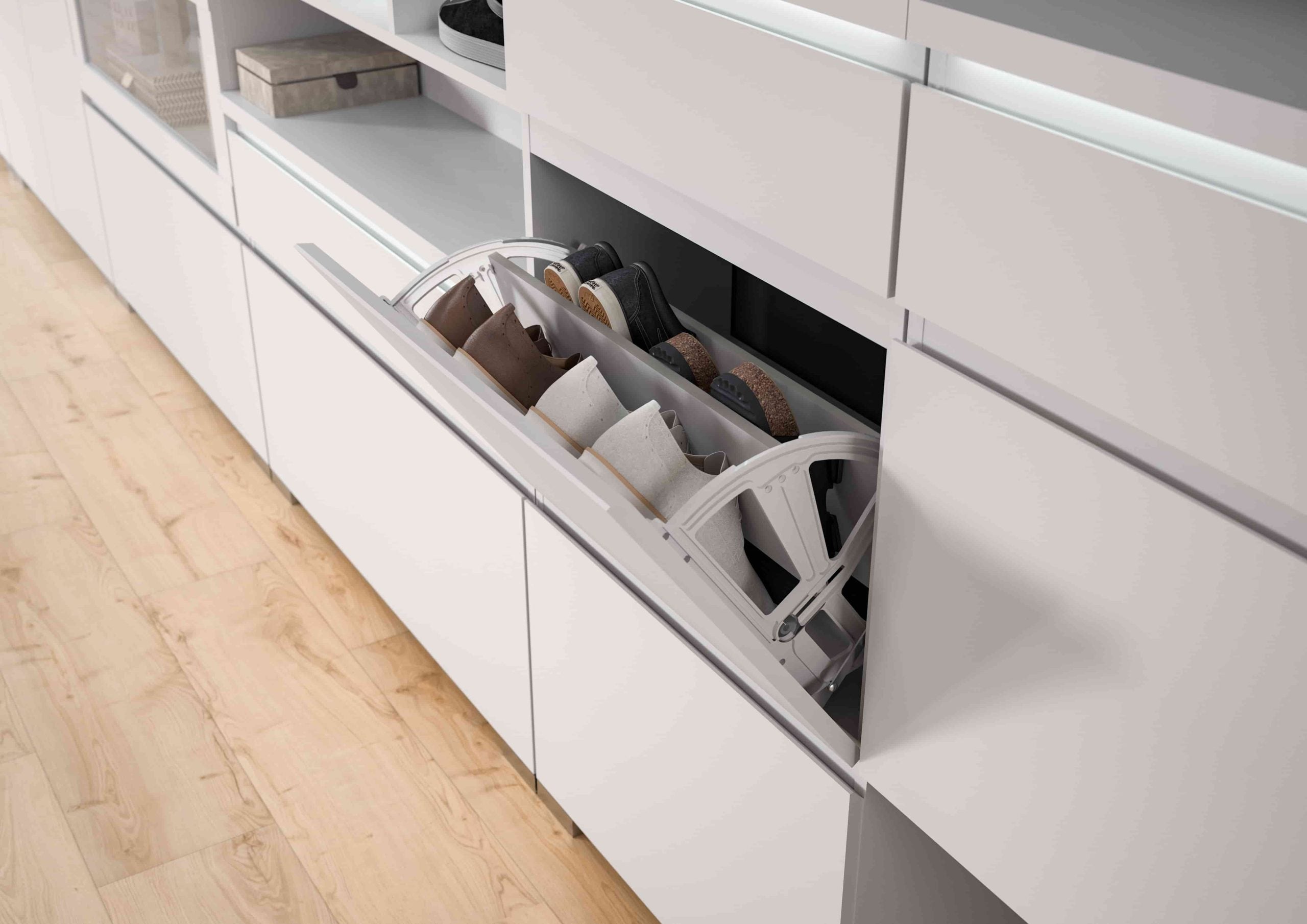 Furnilux Spiegel 1 plank 60x59cm wit