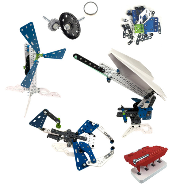 Meccano - Kit d'inventions - Machines à Engrenages
