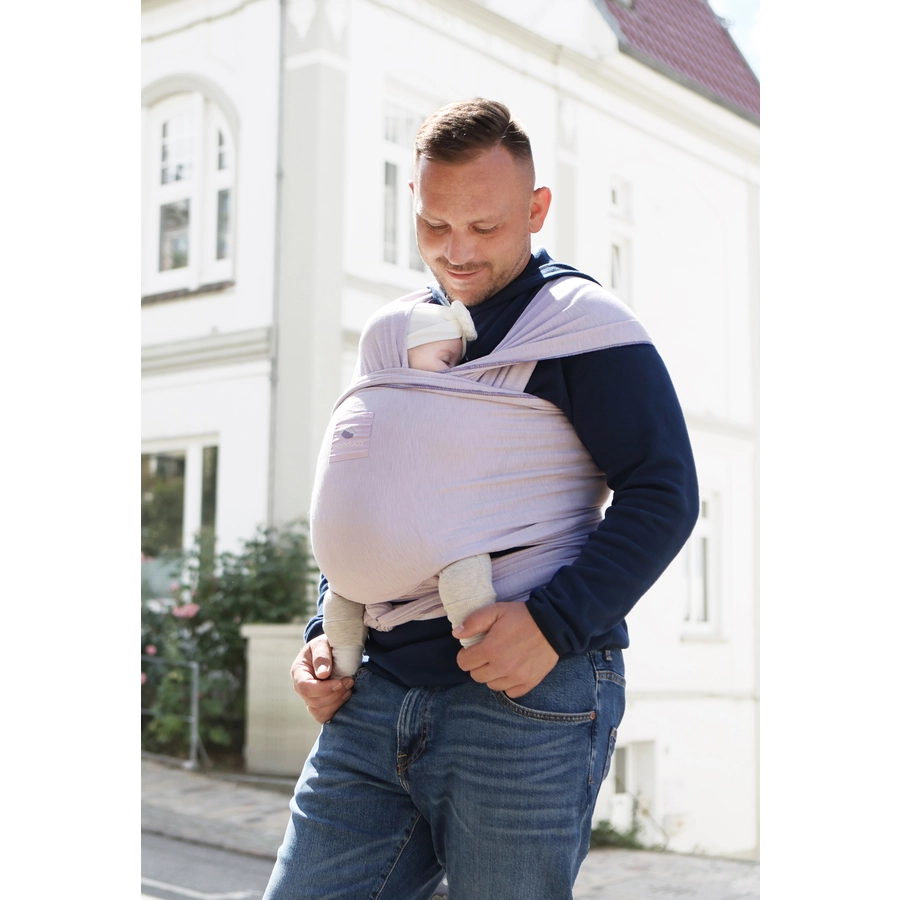 manduca Babytragetuch Sling lavender