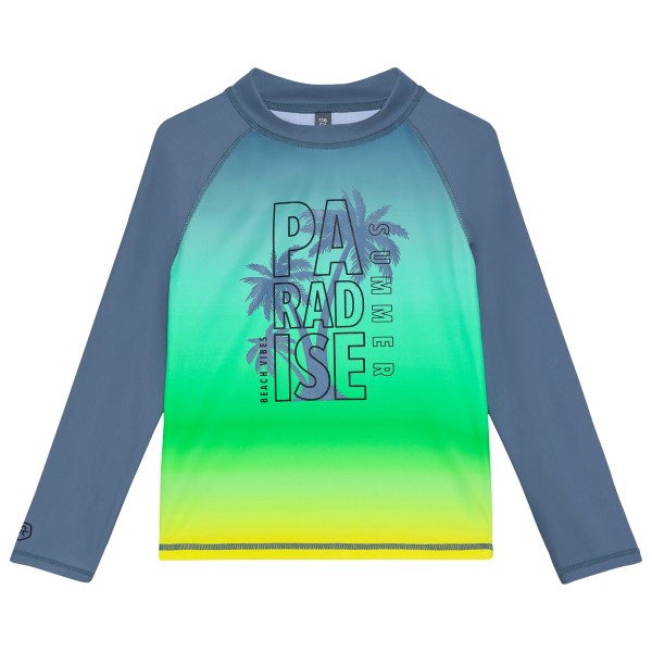 Color Kids - Kid's T-Shirt L/S with Chest Print - Lycra