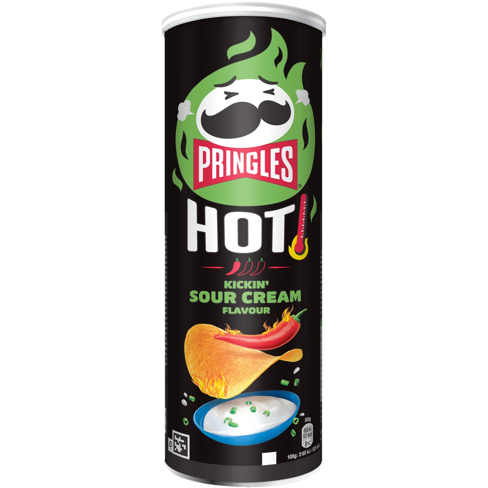 Pringles Hot Kickin Sour Cream 160 g