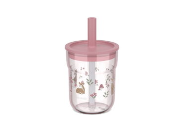 Kinderglas Mepal Mio 250 ml met rietje - Fairy Garden
