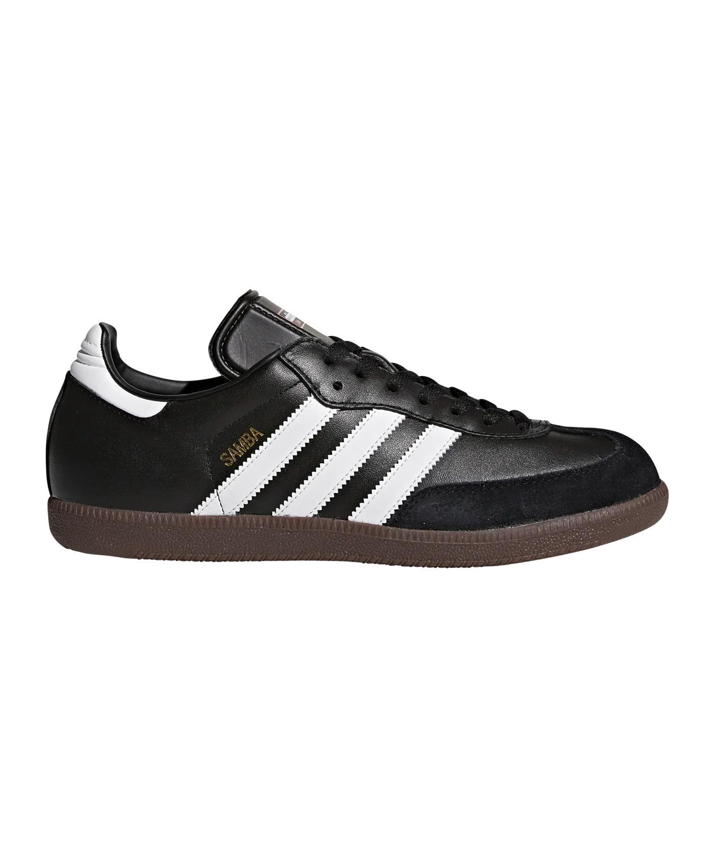 adidas Samba Hallenschuh Leder Schwarz Weiss