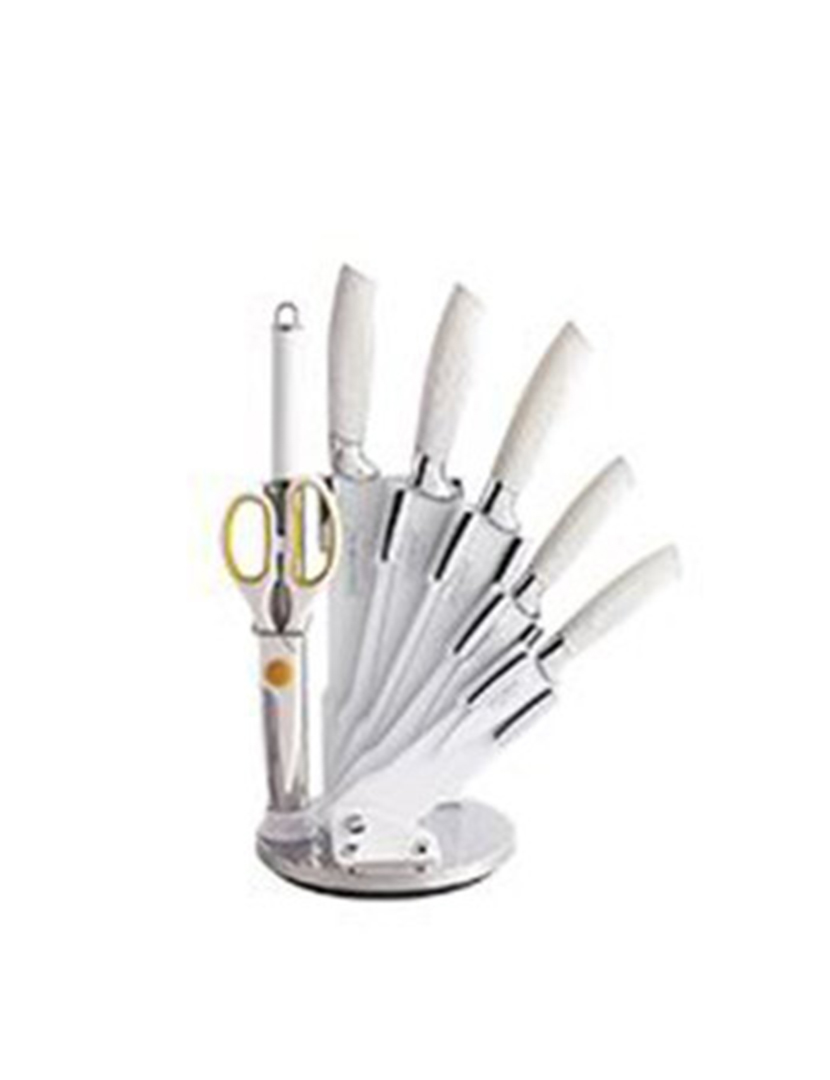 White Knife Set