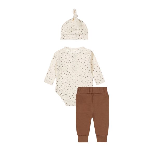 Dirkje 2-Delige Set + Muts Brown