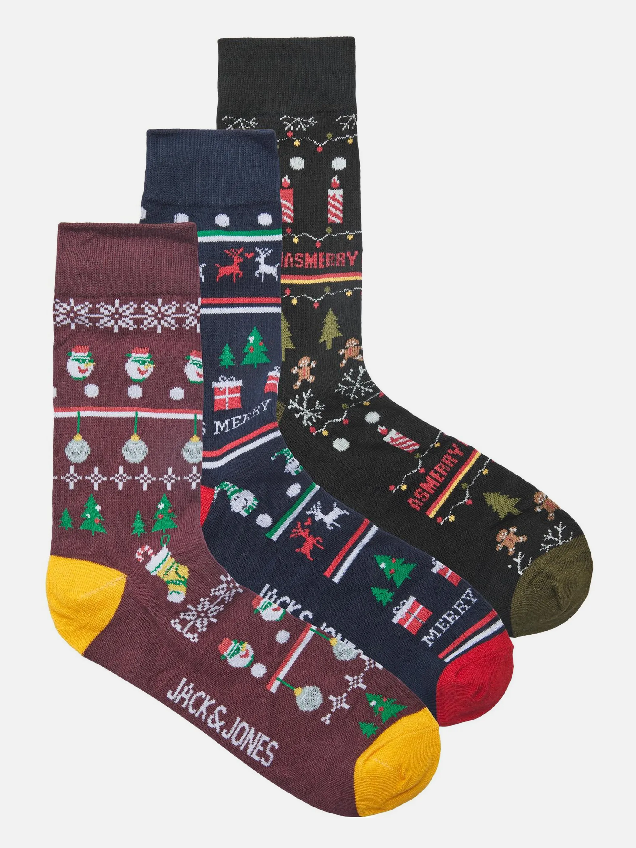 Jack&Jones JACJINGLE SOCKS GIFTB Weihnachtssocken