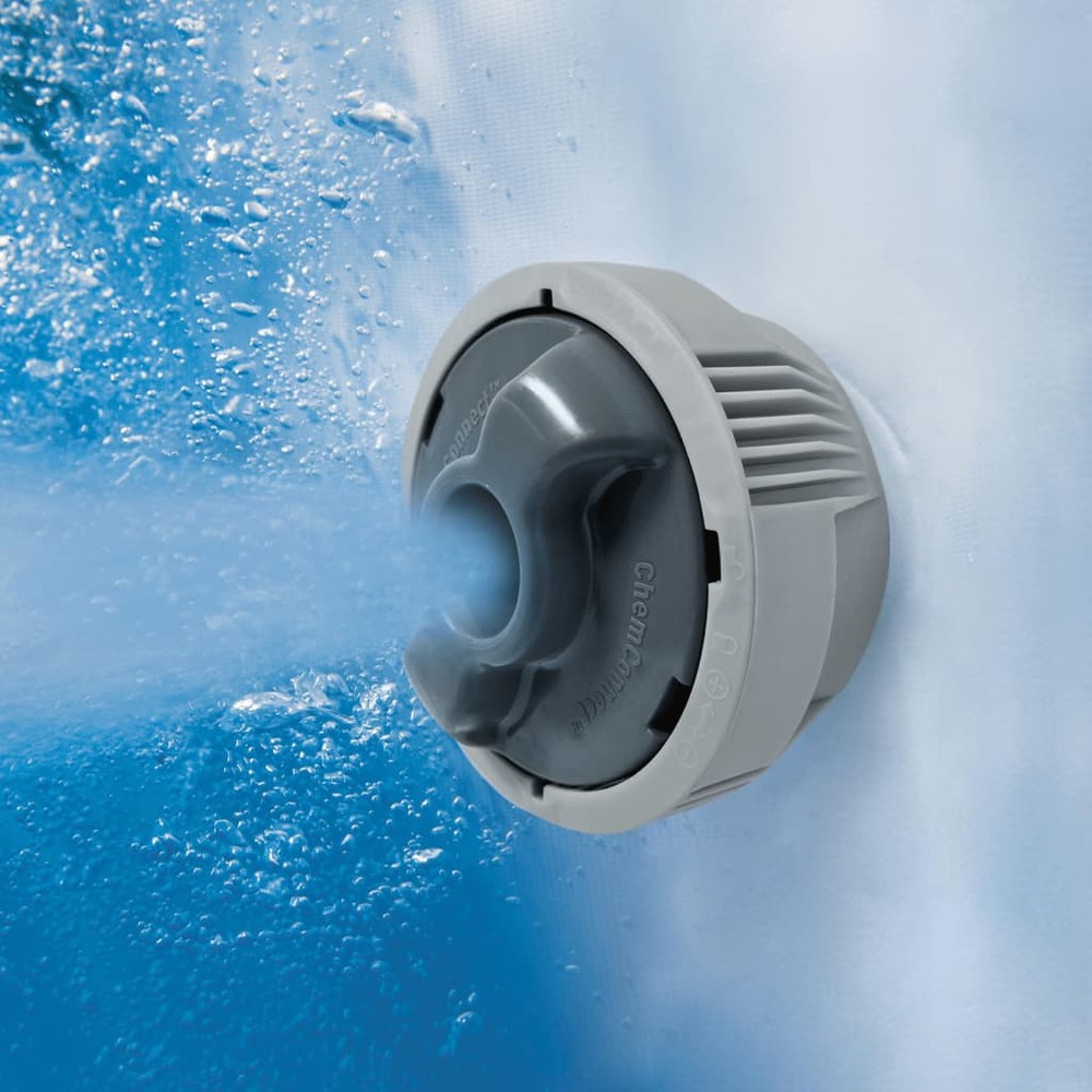 Cuve thermale ronde lay-z-spa grenada airjet