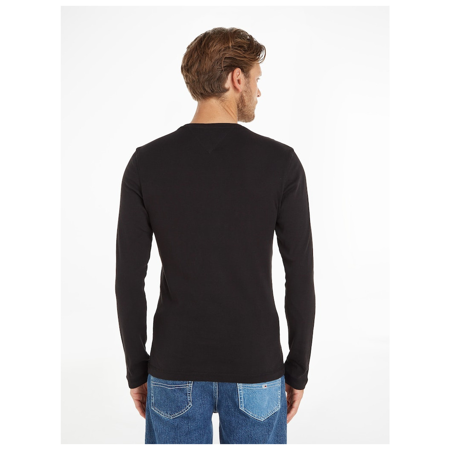 Tommy Jeans TJM ORIGINAL RIB LONGSLEEVE TE