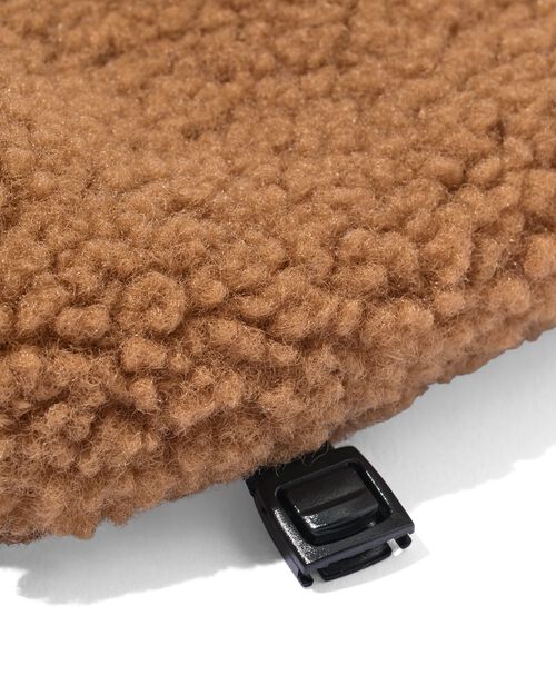 moufles en teddy pour enfant marron