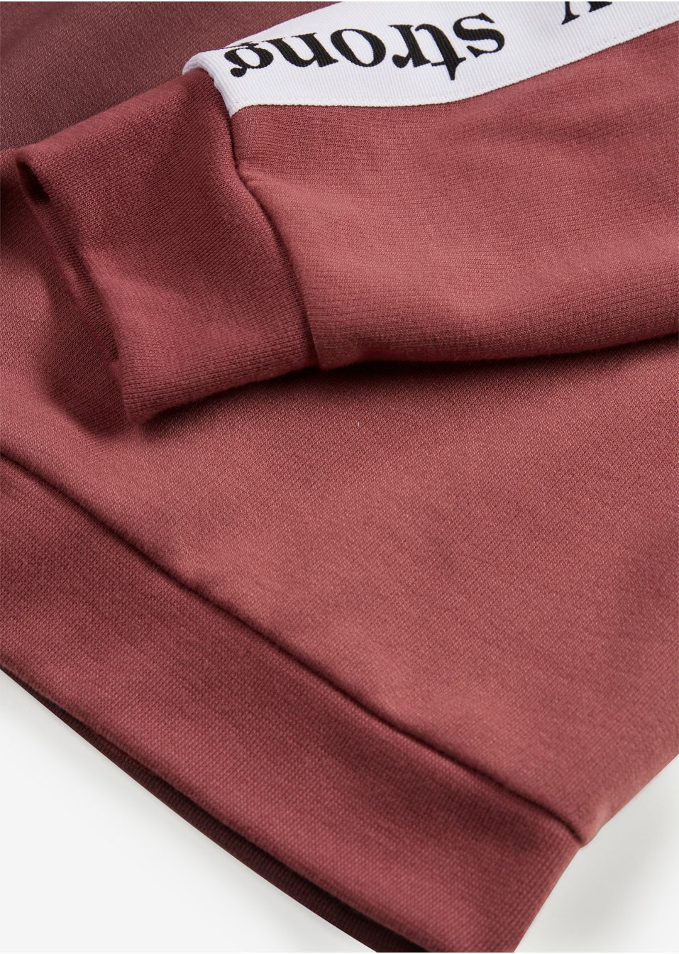 Survêtement avec sweat et pantalon large (Ens. 2 pces.)