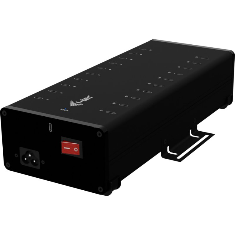 i-tec USB-C/USB-A Metal Charging + data HUB, 15W per port, 20x USB-C