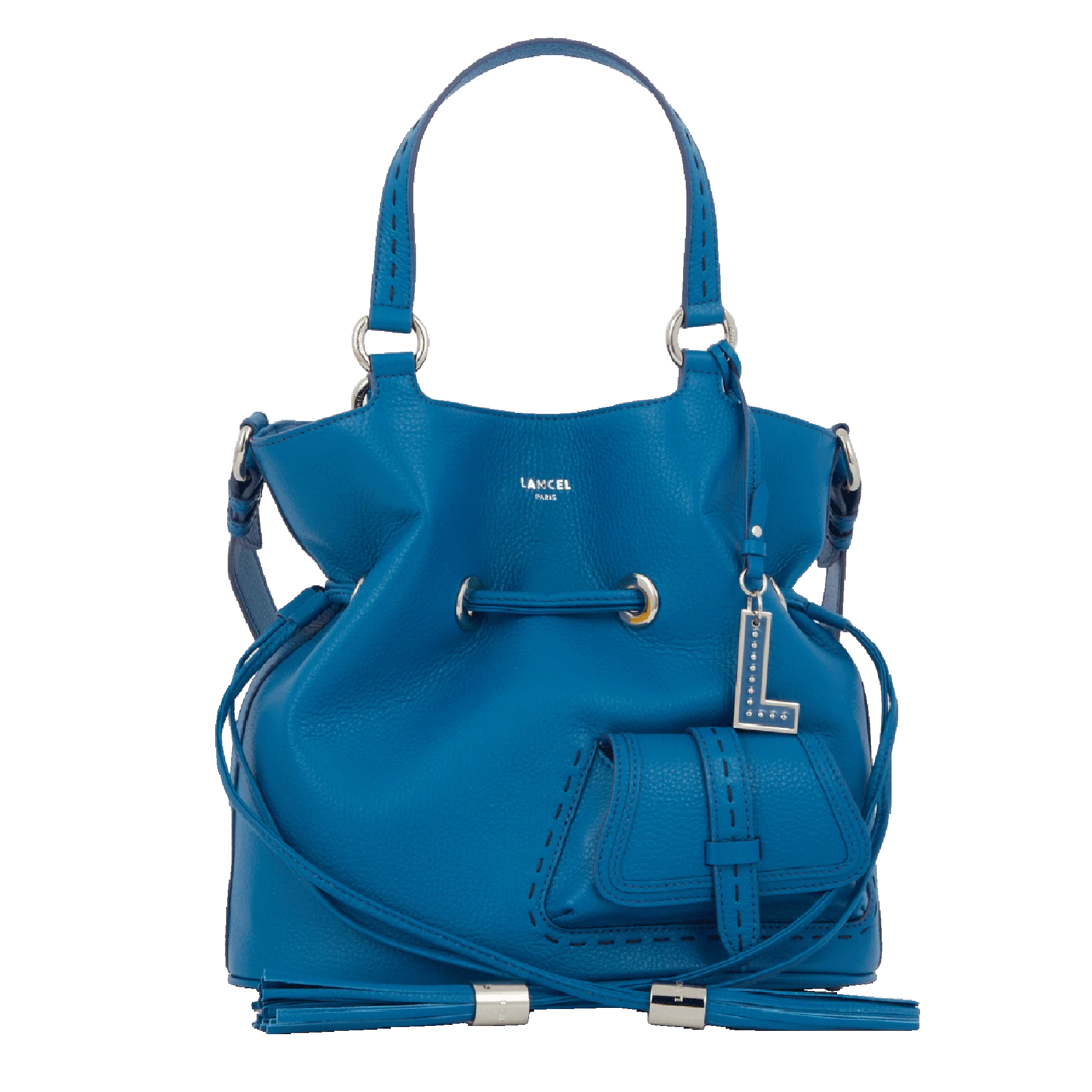 Sac seau M Premier Flirt de Lancel-Cobalt