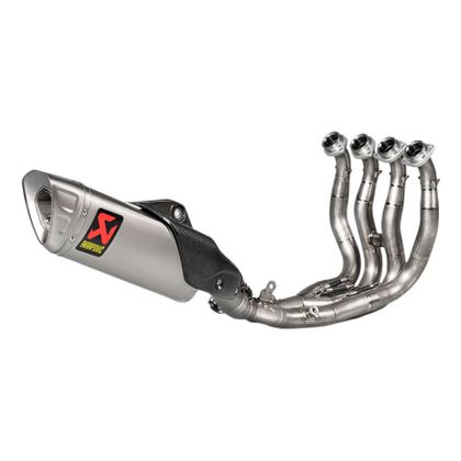 Ligne Complète Akrapovic Racing Titane embout carbone