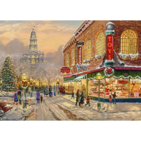 Schmidt Spiele Puzzle - Thomas Kinkade Studios: Ein Weihnachtswunsch, 1.000 Teile Puzzle