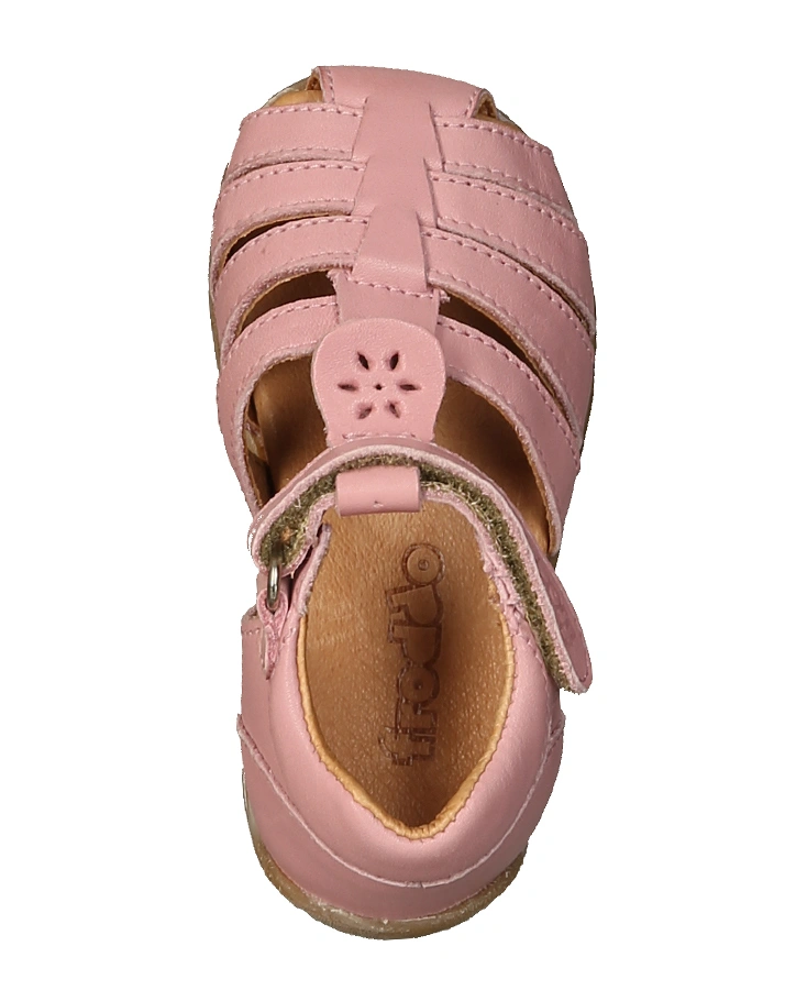 Lauflern-Sandalen CARTE GIRLY mit Zehenschutz in rosa