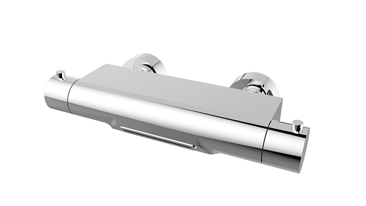 Mueller Meta thermostatische waterval badkraan chroom