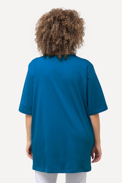T-Shirt, Rundhalsausschnitt, Relaxed, Halbarm