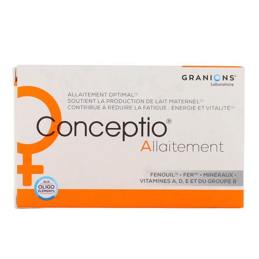 Granions Conceptio Allaitement 60 gélules pour un Allaitement Optimal