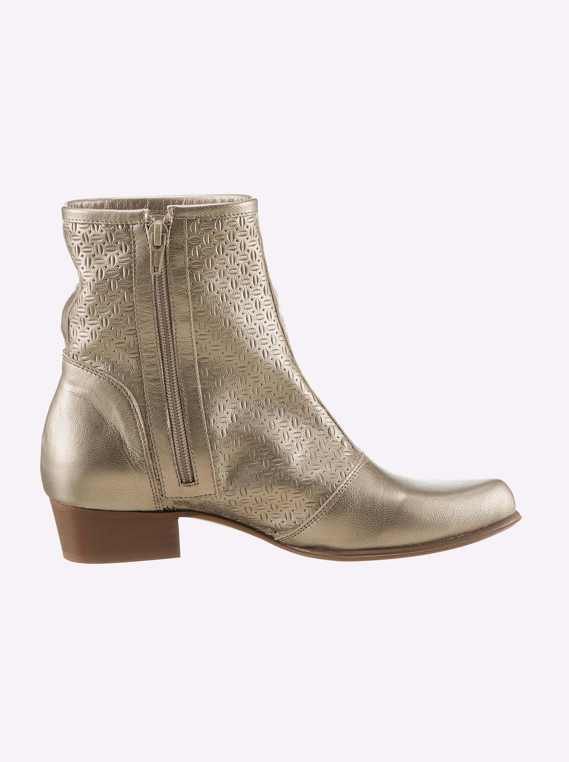 heine Stiefelette in bronzefarben