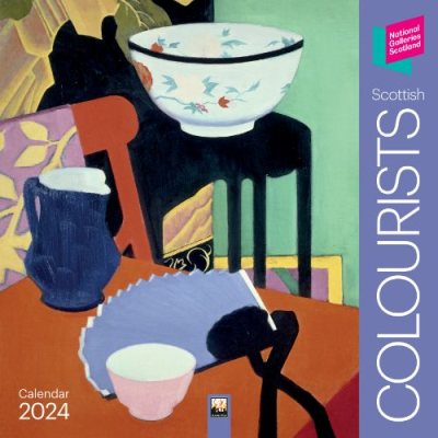National Galleries Scotland: Scottish Colourists Wall Calendar 2024 (Art Calendar) (Calendar)