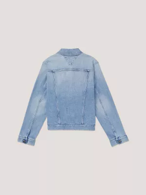 Jaqueta jeans Izzie Slim Fit adaptável