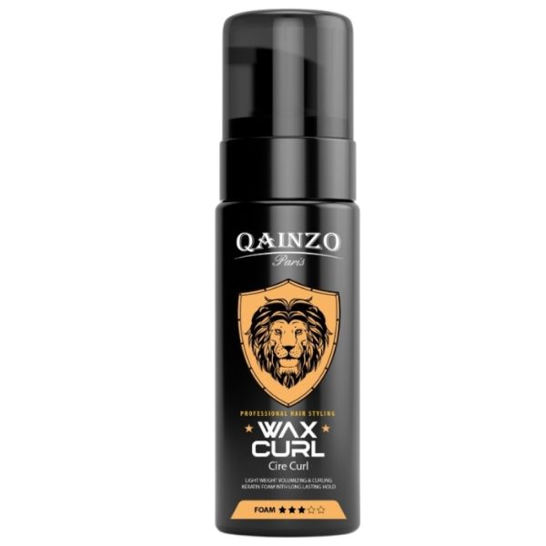 Cire coiffante cheveux bouclés Wax Curl Qainzo 150ml